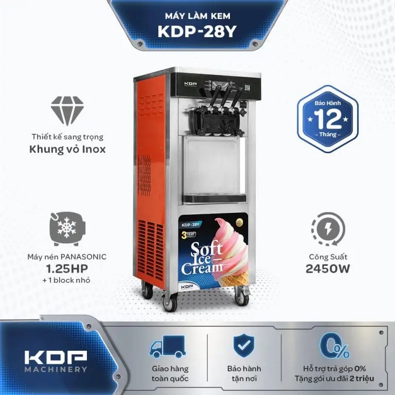Máy làm kem tươi KDP-28Y