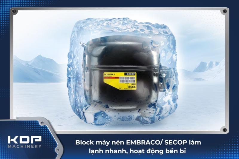 Công nghệ máy nén EMBRACO/ SECOP Châu Âu 