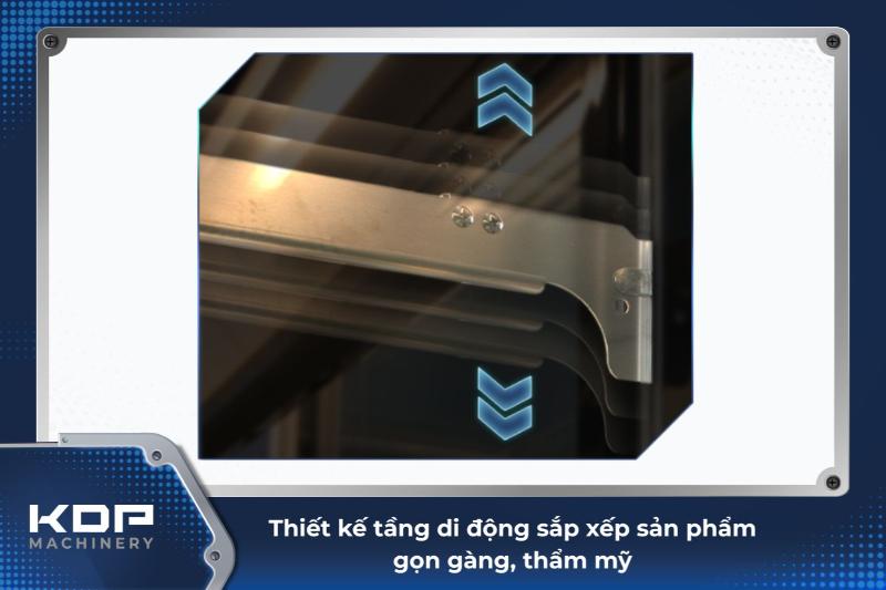 Tùy biến linh hoạt trưng bày đẹp mắt, không lo giới hạn chiều cao.