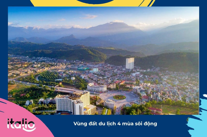 Vùng đất du lịch 4 mùa sôi động