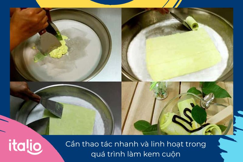 Cách làm kem cuộn Thái Lan không cần máy chỉ 4 bước 3 cách làm kem cuộn thái lan không cần máy bí quyết từ Italio