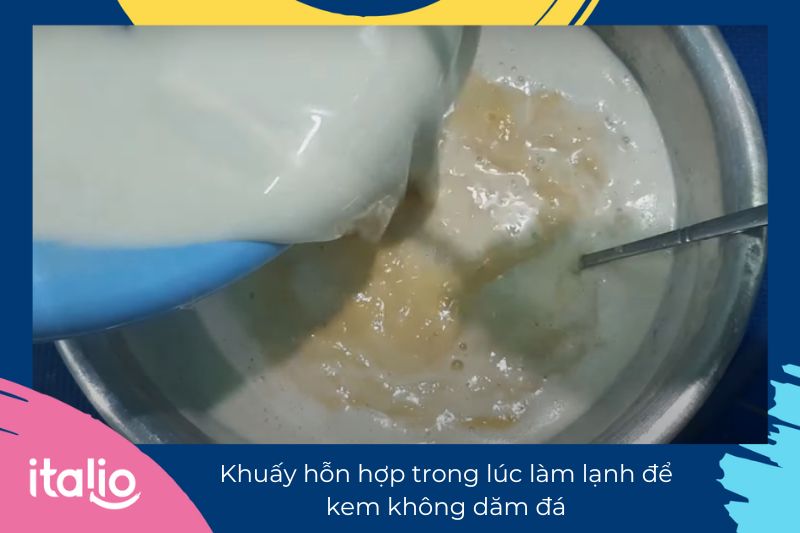 Italio hướng dẫn cách làm kem sầu riêng không cần máy đánh trứng