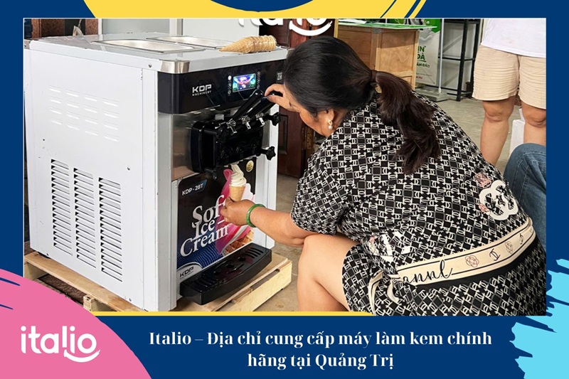 Italio là thương hiệu uy tín chuyên cung cấp máy làm kem tươi