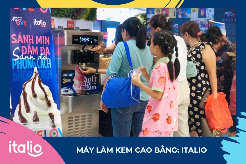 Máy làm kem Cao Bằng: Italio 