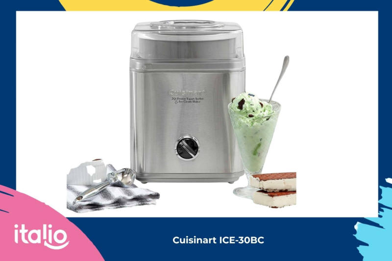 Cuisinart ICE-30BC là máy làm kem gia đình được nhiều gia đình ưa thích