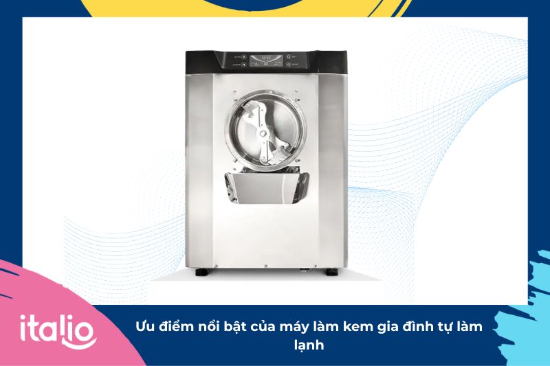 máy làm kem gia đình tự làm lạnh