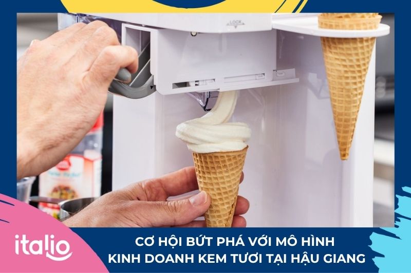 Cơ hội bứt phá với mô hình kinh doanh kem tươi tại Hậu Giang
