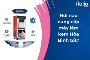 Máy làm kem Hòa Bình