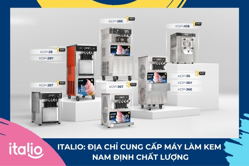 Top địa chỉ bán máy làm kem Nam Định giá tốt nhất 1 Italio: Địa chỉ cung cấp máy làm kem Nam Định chất lượng