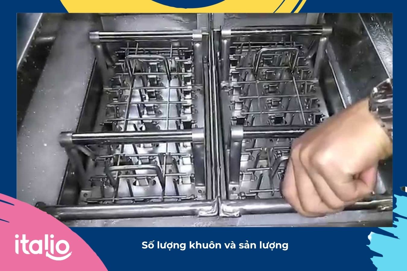 Cần xác định được năng suất là số lượng khuôn và sản lượng