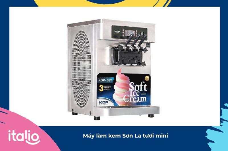 Máy làm kem Sơn La tươi mini