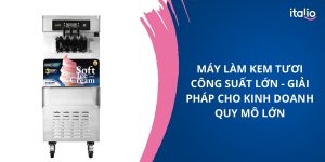 Máy làm kem tươi công suất lớn