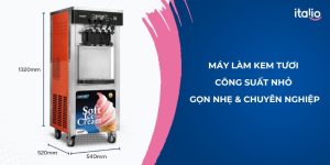 Máy làm kem tươi công suất nhỏ