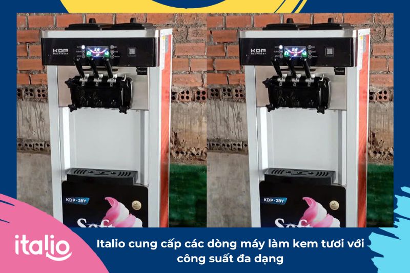 Máy làm kem tươi Elip có tốt không? Ai nên đầu tư mua máy? 3 Khám phá đa dạng các dòng máy làm kem tươi tại Italio ngay hôm nay