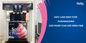 Máy làm kem tươi Fushimavina – Giải pháp cho mô hình FnB