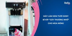 Máy làm kem tươi Sony: Công nghệ Nhật Bản, giá cả hợp lý