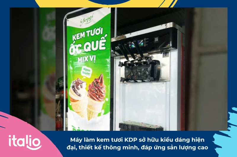 Mua máy làm kem TP. Hồ Chí Minh ở đâu uy tín, giá tốt? 3 Máy làm kem tươi KDP Machinery