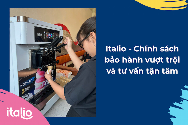 Italio - Chính sách bảo hành vượt trội và tư vấn tận tâm