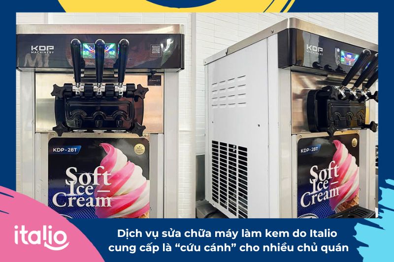 Dịch vụ sửa chữa máy làm kem