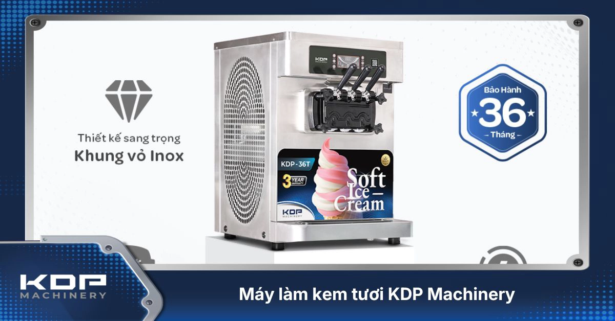 Máy làm kem tươi KDP